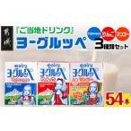 ふるさと納税 「ご当地ドリンク」ヨーグルッペ3種セット_13-2301_ (都城市) 宮崎県 ご当地飲料 ヨーグルッペ ヨーグルッペりんご ヨーグルッペ .. 宮崎県都城市