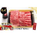 ふるさと納税 黒毛和牛肩ロースすき焼き・焼肉用600g(黒たれ付)_19-3101_(都城市) 都城産黒毛和牛 牛肩ロース肉 (すき焼き・焼肉) 600g×1 .. 宮崎県都城市