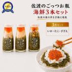瓶 3本セット 詰め合わせ イカ タコ サザエ