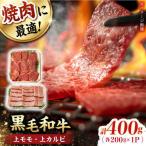霜降り 焼肉セット 上カルビ 上モモ 計400g
