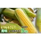 ふるさと納税 ＜2026年8月初旬よりお届け＞約5kg！北海道壮瞥産とうもろこし（恵味）【Ｌ〜2Lサイズ 11〜13本】【 ふるさと納税 人気 おすすめ .. 北海道壮瞥町