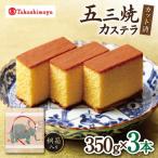 カステラ 高島屋選定品 松翁軒カステラ 3本入