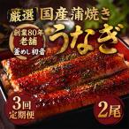 厳選 うなぎ 蒲焼き約190g×2尾 秘伝のたれ