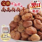 梅干し 無添加 完熟南高梅 1.25kg