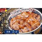 名物 この豚丼 ごちそう便セット 豚肉 2人前