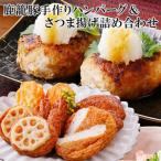 fu.... tax deer . pig handmade hamburger & satsuma-age assortment AA-999[ delivery un- possible region : remote island ][1166326] Kagoshima prefecture pillow cape city 