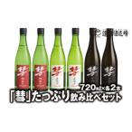 ふるさと納税 「彗」たっぷり飲み比べセット 720ml×各2本【6本セット】【短冊のし対応】《株式会社遠藤酒造場》 長野県須坂市