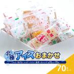 北極アイス おまかせ70本セット ミルク