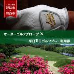 ゴルフ場利用券セット ゴルフグローブ 加西インターCC
