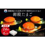 ふるさと納税 半年間定期便！御殿たまご24個入（破損保障含む）モウルドパック（30日届）※北海道・沖縄・離島への配送不可 静岡県御殿場市