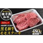 種子島 生まれ 黒毛 和牛 モモステーキ 120g×4枚