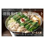 もつ鍋セット羽後和牛しょうゆ味もつ鍋セット