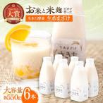 甘酒 生あまざけ ファミリーサイズ 550g×6本