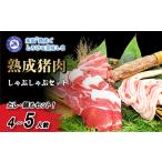 熟成 いのしし しゃぶしゃぶ セット 4-5人前