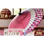 蛇の目傘 三日月 ピンク×紫陽花 かさ 手作り