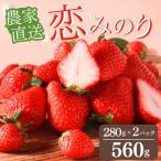 いちご 恋みのり 2パック×280g