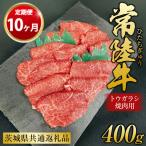 常陸牛トウガラシ焼肉用400g 共通返礼品