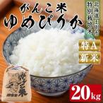 田舎塾特別栽培米 がんこ米ゆめぴりか 20kg