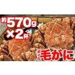 冷凍ボイル毛がに 約570g×2杯