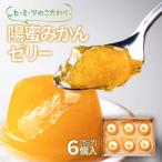 ひみつのこだわり 陽蜜みかんゼリー カップ6個