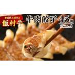 ふるさと納税 牛肉餃子　45個（15個入り×3） ｜ 餃子 ギョウザ ぎょうざ 冷凍 冷凍食品 蒸し焼き 簡単調理 お弁当 おかず おつまみ 惣菜 肉.. 茨城県土浦市