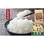 さがびより 無洗米 5kg×12回