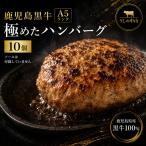 鹿児島黒牛A5ランク 極めたハンバーグ10個