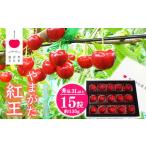 ふるさと納税 さくらんぼ 「やまがた紅王」3Lサイズ以上 秀品 15粒(約135g)化粧箱 【2025年6月中旬頃から7月上旬頃発送予定】/ 2025年産 令.. 山形県寒河江市