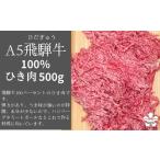 A5 飛騨牛 100%使用 ひき肉 500g