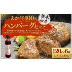 あか牛100%ハンバーグセット 120g×6個