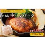 産モンヴェールポーク自家製生 ハンバーグ 約1kg