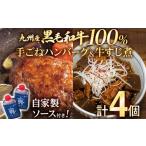 九州産黒毛和牛100% 手ごねハンバーグ&amp;ビーフカレー