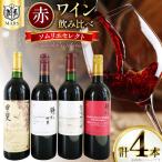 ワイン 赤 飲み比べ 4本