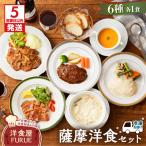 薩摩 洋食 セット 肉 鶏肉 惣菜 総菜 冷凍 ハンバーグ