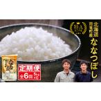 ふるさと納税 定期便 北海道産 ななつぼし 精米 定期便 5kg 6回 特A 雨竜町 お米 米 厳選 人気 令和7年産 新米 北海道雨竜町