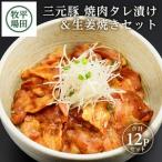 SC0511 日本の米育ち 三元豚 焼肉タレ漬け&生姜焼き2種セッ…