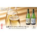 ふるさと納税 山形 スパークリングワイン 甘口 辛口 2本 750ml 朝日町ワイン ワインセット ギフト 飲み比べ パーティー お祝い 誕生日 ワイン 詰.. 山形県朝日町