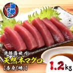 水揚げ本マグロ 海峡まぐろ 赤身 1.2kg