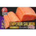 ふるさと納税 【ふるなび限定】数量限定【訳あり】エンペラーサーモンプレーンタイプ【900g】FN-Limited_T012-1090 北海道白糠町