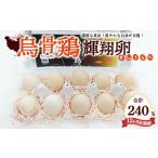 烏骨鶏 濃厚な黄身 爽やかな白身が自慢 20玉らくらく定期便