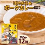 清洲城信長ポークカレー 中辛 12個セット_惣菜