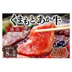 ふるさと納税 〈令和7年8月出荷〉 熊本県産GI認証取得 くまもとあか牛(焼肉用500g) 熊本県産 あか牛 焼肉用 500g くまもとあか牛 GI認.. 熊本県南小国町