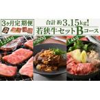 定期便 若狭牛セット Bコース
