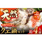 五島産 天然 クエ鍋 セット 4人前