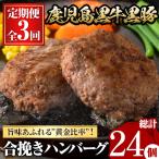 鹿児島黒牛黒豚ハンバーグ 8個