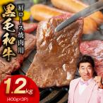 黒毛和牛 焼肉用 1.2kg
