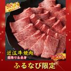 近江牛焼肉用 霜降り×赤身ミックス 500g