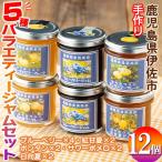 isa553 5種のバラエティージャム食べ比べセット 計12個
