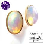 ピアス 天然 オパール 1.0ct ペア Pascale
