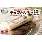 ふるさと納税 【シャトレーゼ】チョコバッキーバニラ＆チョコ詰合せ12本入 山梨県北杜市